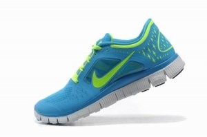 Nike Free 5.0 V4 Mens Shoes Blue Green